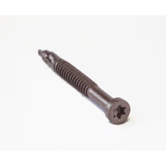 #10 x 1-3/4in Hulk Carbon Steel Metal Deck Screws Deck Skrews My Store Brown (Tiger Cove) 75