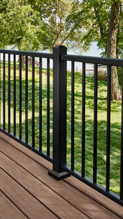 TimberTech Fulton 2x2" Steel Post Kit