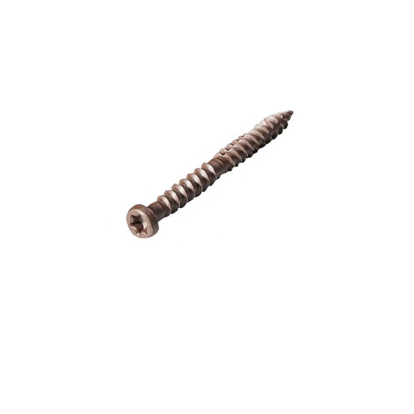 Hulk Carbon Steel COMPOSITE Deck Screws Screws My Store Brown (Tiger Cove) 75
