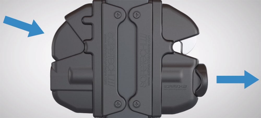 Safetech Gravity Pedestrian Gate Latch Safetech Gravity Pedestrian Gate Latch 402 Supply