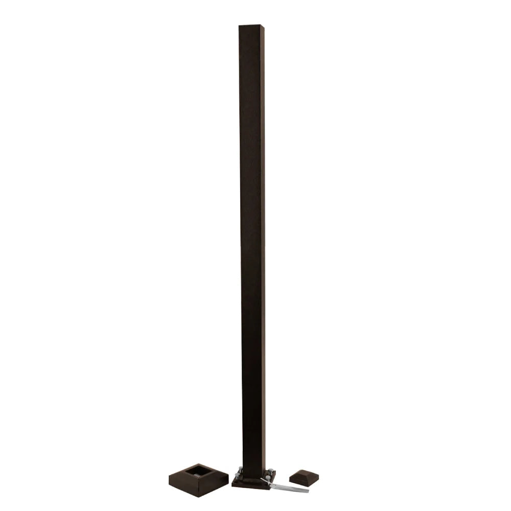 Westbury Tuscany 3 Piece Post Kit westbury Stair Post Kit 402 Supply 2" x 2" 47" Bronze