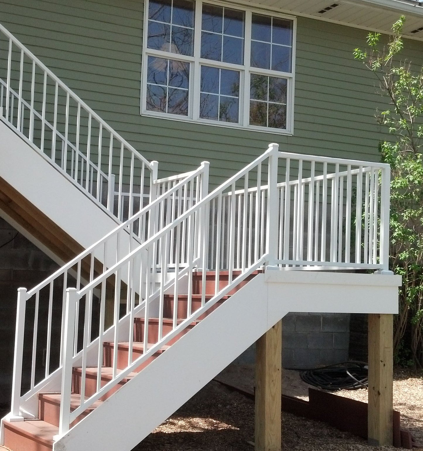 Westbury Tuscany 3 Piece Post Kit westbury Stair Post Kit 84 Lumber