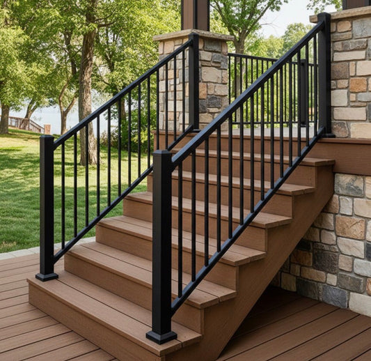 TimberTech® Fulton Rail Steel Stair Panels