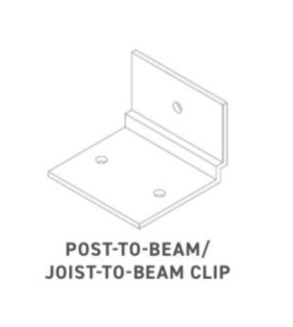 TimberTech® Post/Joist-to-Beam Clip