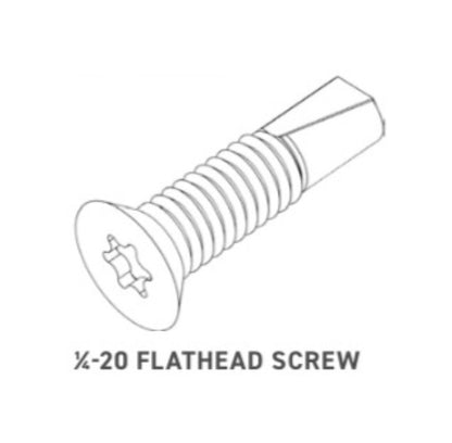 TimberTech® Flat Head Self Drilling Screws
