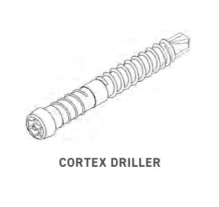 Cortex® Aluminum Driller 100 Square 100 Feet