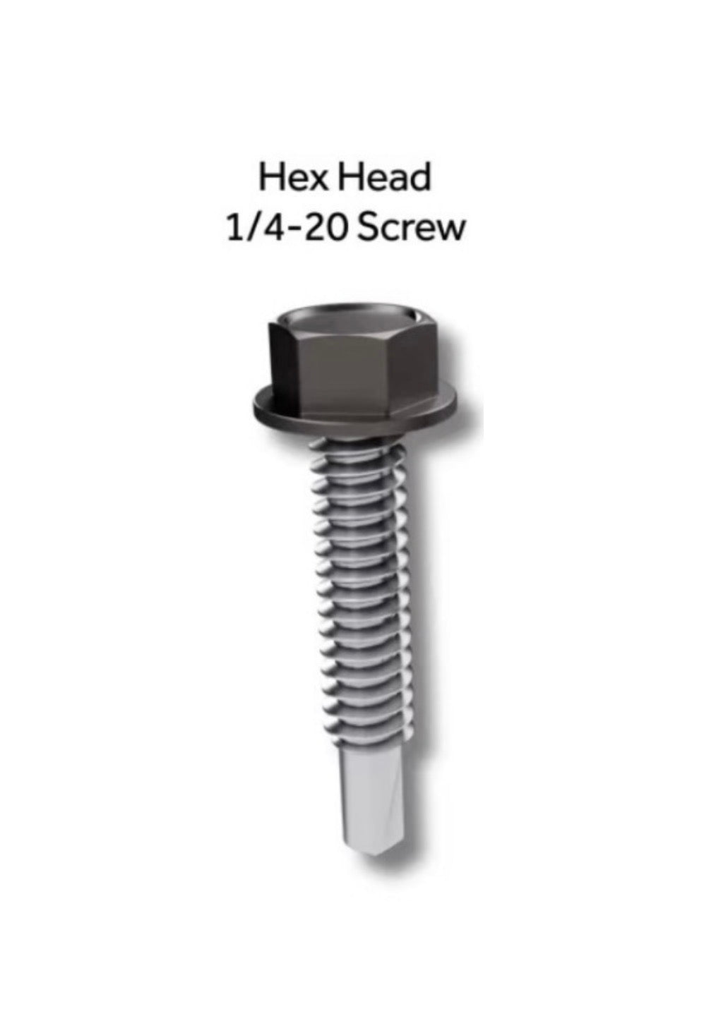 TimberTech® Hex Head Self-Drilling Screws 1/4"-20x 1-1/4"