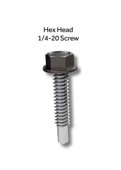 TimberTech® Hex Head Self-Drilling Screws 1/4"-20x 1-1/4"