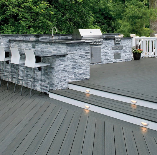TimberTech Prime+ Collection® Decking, Sea Salt Gray