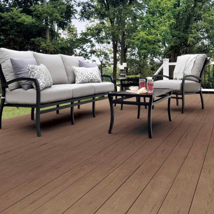 TimberTech Terrain Collection® Fascia & Riser Board- Brown Oak