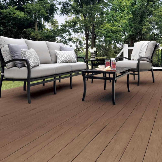 TimberTech Terrain Collection® Deck Board, Brown Oak