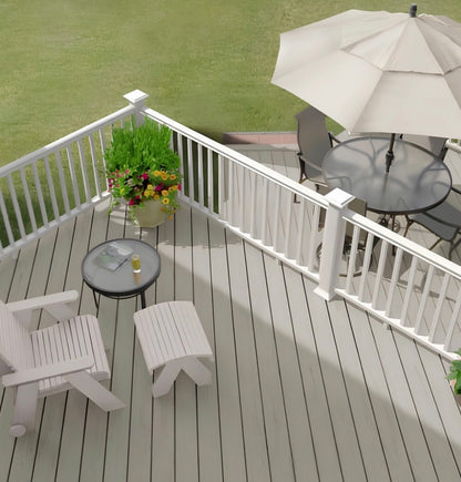 TimberTech Terrain+ Collection® Deck Board, Weathered Oak