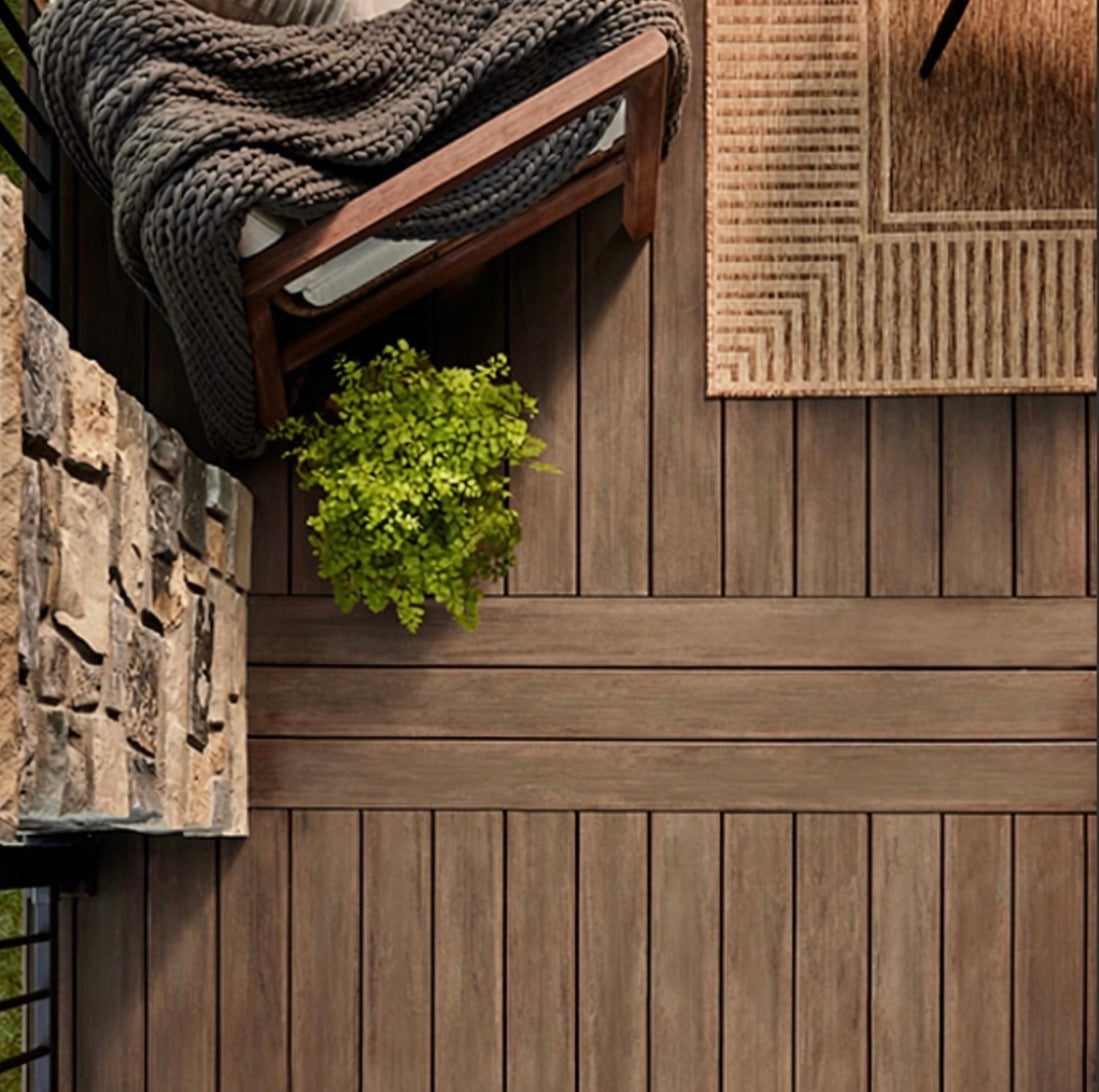 TimberTech Advanced PVC Vintage Collection®, English Walnut® Deck Board