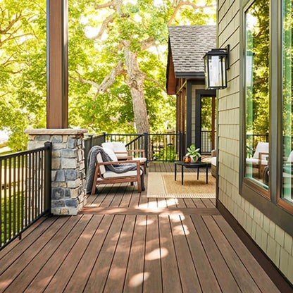 TimberTech Advanced PVC Vintage Collection®, English Walnut® Deck Board